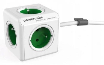 Przedłużacz allocacoc PowerCube Extended 2300GN/FREXPC (1 5m; kolor zielony) Przedłużacz allocacoc PowerCube Extended 2300GN/FREXPC (1 5m; kolor zielony)