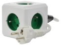 Przedłużacz allocacoc PowerCube Extended 2300GN/FREXPC (1 5m; kolor zielony)