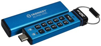 Kingston IronKey Keypad 200 32GB USB-C AES Encrypted Kingston IronKey Keypad 200 32GB USB-C AES Encrypted
