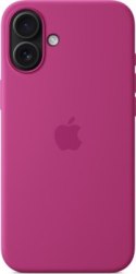 Apple iPhone 16 Plus Silicone Case with MagSafe fuchsia