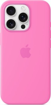 Apple iPhone 16 Pro Silicone Case with MagSafe peony