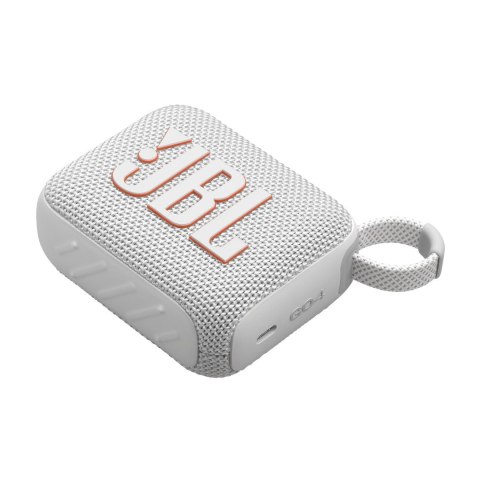 JBL GO 4 WHT głośnik przenośny Bluetooth biały JBL GO 4 WHT głośnik przenośny Bluetooth biały