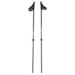 Kije Viking Uppsala Nordic Walking czarno/fioletowe