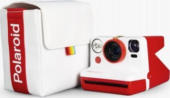 POLAROID NOW BAG WHITE & RED POLAROID NOW BAG WHITE & RED