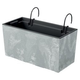 Doniczka z hakami Urbi Case Beton Effect DUC400EW beton