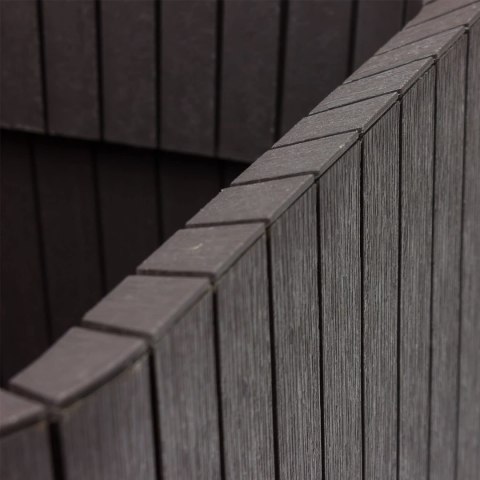Doniczka Keter Cube Wood Planter M brązowa Doniczka Keter Cube Wood Planter M brązowa