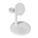 GREEN CELL ŁADOWARKA INDUKCYJNA - STOJAK GC MAGSCAPE 3W1 MAGSAFE MAGNETYCZNA BIAŁA