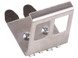 Adapter mocowania typu keystone na szynę DIN (TH-35) 2x moduł keystone ALANTEC