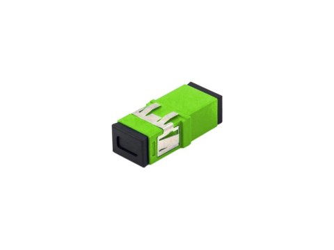 Adapter światłowodowy bezkołnierzowy jednomodowy SM SC/APC simplex ALANTEC