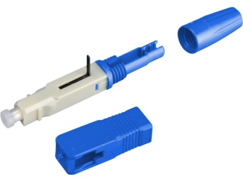 Fast Connector (szybkozłącze światłowodowe) SC/APC wysokiej jakości o bardzo niskiej tłumienności 0,6dB ALANTEC