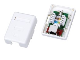 Gniazdo natynkowe STP kat.5e 1xRJ45 ALANTEC