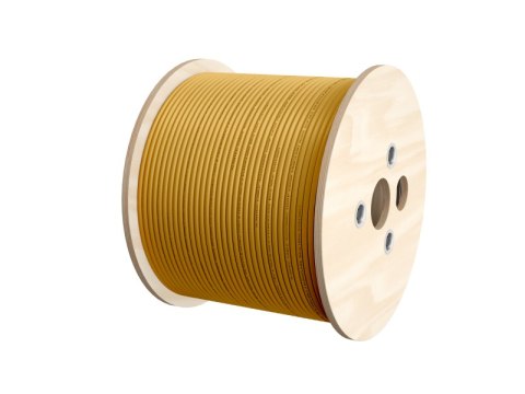 Kabel S/FTP kat.7A ALANTEC Dca LSOH 4x2x23AWG 1500 MHz (10Gb/s) 500m (POMARAŃCZOWA powłoka) 25 lat gwarancji, badanie jakości IN