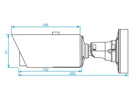 Kamera IP tubowa, 2 Mpx, 3.0-10.5mm, zmotoryzowany obiektyw AVIZIO PROFESSIONAL