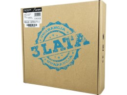 Niezarządzalny przełącznik (switch) 6xRJ45 - 4 porty RJ45 PoE+ 100Mb/s + 2 porty RJ45 Uplink 100Mb/s (budżet mocy 60W) AVIZIO