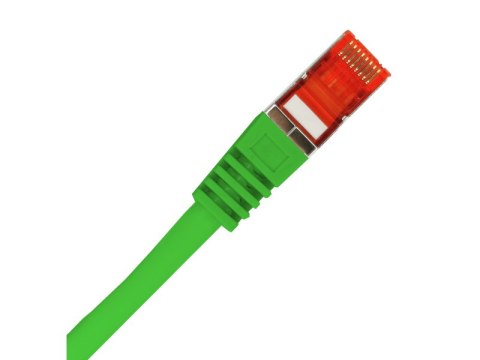 Patch-cord S/FTP kat.6A LSOH 0.25m zielony ALANTEC Patch-cord S/FTP kat.6A LSOH 0.25m zielony ALANTEC