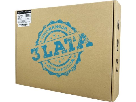 Zarządzalny przełącznik L2 (switch) 8 portów RJ45 PoE+ 1Gb/s + 2 porty SFP Uplink 1Gb/s + 1 port konsolowy RJ45 (budżet mocy 150 Zarządzalny przełącznik L2 (switch) 8 portów RJ45 PoE+ 1Gb/s + 2 porty SFP Uplink 1Gb/s + 1 port konsolowy RJ45 (budżet mocy 150