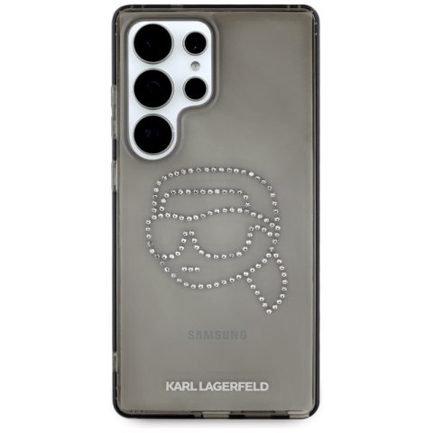 Karl Lagerfeld Rhinestones Karl Head Logo - Etui Samsung Galaxy S25 Ultra (czarny) Karl Lagerfeld Rhinestones Karl Head Logo - Etui Samsung Galaxy S25 Ultra (czarny)