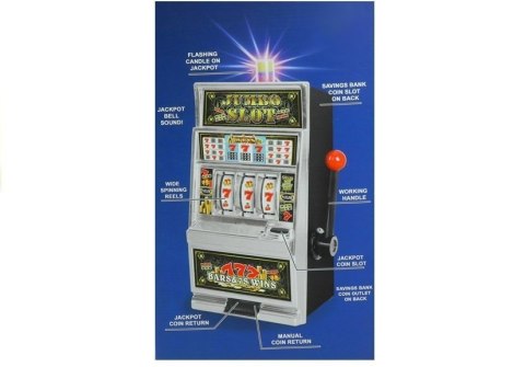 Automat do Gry Slot Kasyno Skarbonka Duża Dźwięki Automat do Gry Slot Kasyno Skarbonka Duża Dźwięki