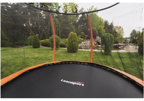 Trampolina LEAN SPORT BEST 14ft z siatką Trampolina LEAN SPORT BEST 14ft z siatką