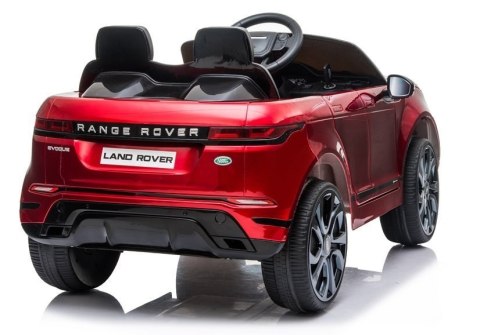 Auto na Akumulator Range Rover Evoque Czerwony Lakierowany Auto na Akumulator Range Rover Evoque Czerwony Lakierowany