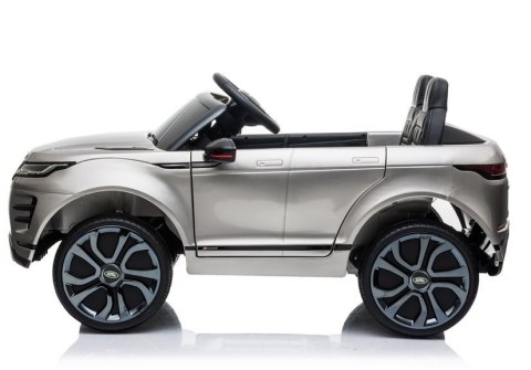 Auto na Akumulator Range Rover Evoque Srebrny Lakierowany Auto na Akumulator Range Rover Evoque Srebrny Lakierowany