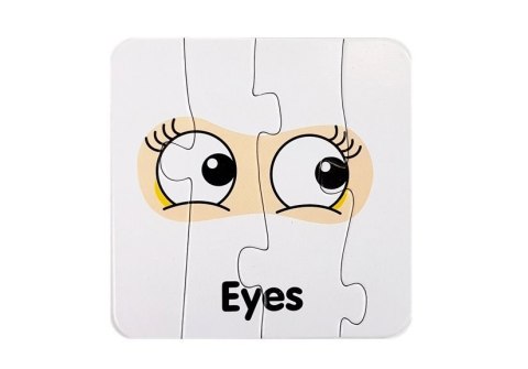 Puzzle Edukacyjne Układanka Części Ciała 10 Połączeń Angielski Puzzle Edukacyjne Układanka Części Ciała 10 Połączeń Angielski