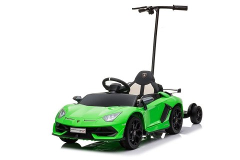 Auto Na Akumulator Lamborghini Aventador SX2018 Zielony z Platformą Auto Na Akumulator Lamborghini Aventador SX2018 Zielony z Platformą