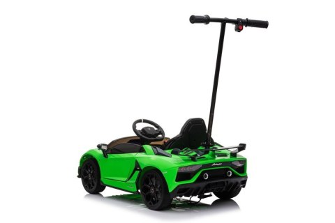 Auto Na Akumulator Lamborghini Aventador SX2018 Zielony z Platformą Auto Na Akumulator Lamborghini Aventador SX2018 Zielony z Platformą