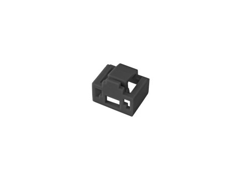 Blokada gniazda RJ45 przed nieautoryzowanym wpięciem, kolor czarny (opakowanie 24 szt. + klucz) ALANTEC Blokada gniazda RJ45 przed nieautoryzowanym wpięciem, kolor czarny (opakowanie 24 szt. + klucz) ALANTEC