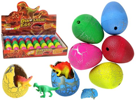 Wykluwające się Magiczne Jajko Dinozaura Rosnące 4 cm Kolory Wykluwające się Magiczne Jajko Dinozaura Rosnące 4 cm Kolory
