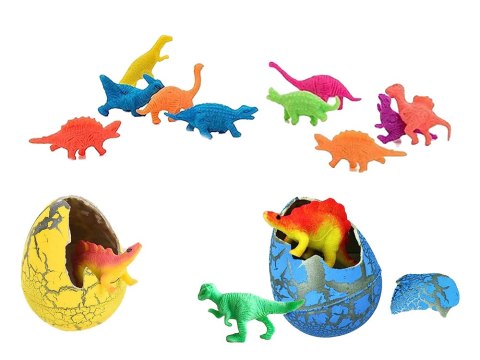Wykluwające się Magiczne Jajko Dinozaura Rosnące 4 cm Kolory Wykluwające się Magiczne Jajko Dinozaura Rosnące 4 cm Kolory