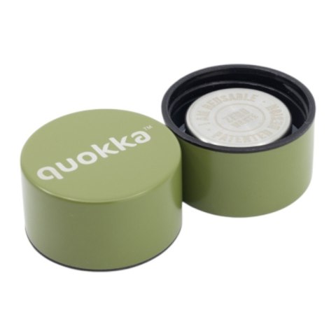 Quokka Solid - Butelka termiczna ze stali nierdzewnej 510 ml (Olive Green) Quokka Solid - Butelka termiczna ze stali nierdzewnej 510 ml (Olive Green)