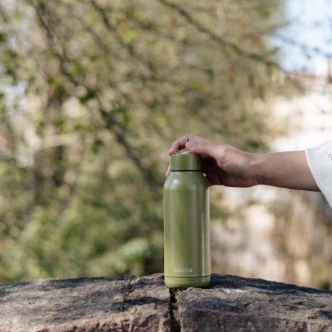 Quokka Solid - Butelka termiczna ze stali nierdzewnej 510 ml (Olive Green) Quokka Solid - Butelka termiczna ze stali nierdzewnej 510 ml (Olive Green)