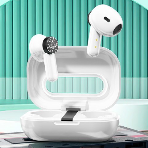 WEKOME VA06 Vanguard Series - Bezprzewodowe słuchawki Bluetooth V5.2 TWS z etui ładującym (Biały) WEKOME VA06 Vanguard Series - Bezprzewodowe słuchawki Bluetooth V5.2 TWS z etui ładującym (Biały)