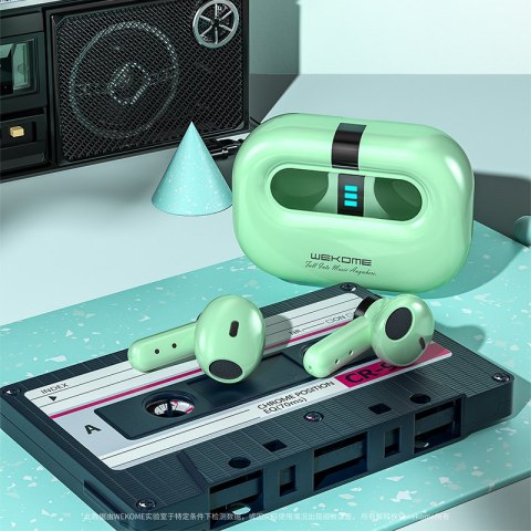 WEKOME VA06 Vanguard Series - Bezprzewodowe słuchawki Bluetooth V5.2 TWS z etui ładującym (Biały) WEKOME VA06 Vanguard Series - Bezprzewodowe słuchawki Bluetooth V5.2 TWS z etui ładującym (Biały)