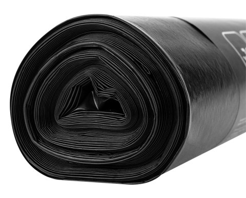 Worki budowlane 120 L, czarne, 10 sztuk, 70 mic Worki budowlane 120 L, czarne, 10 sztuk, 70 mic