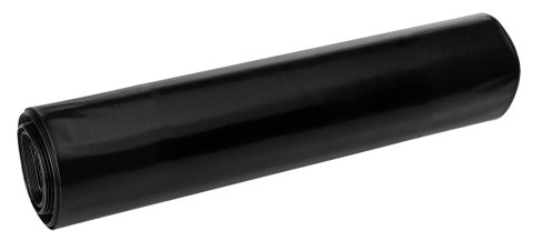 Worki budowlane 120 L, czarne, 10 sztuk, 70 mic Worki budowlane 120 L, czarne, 10 sztuk, 70 mic