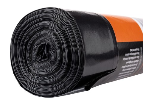Worki budowlane 240 L, czarne, 10 sztuk, 45 mic Worki budowlane 240 L, czarne, 10 sztuk, 45 mic