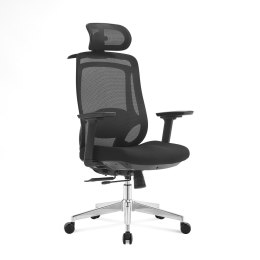 Fotel biurowy ergonomiczny Rosa 2.0 czarny ANGEL