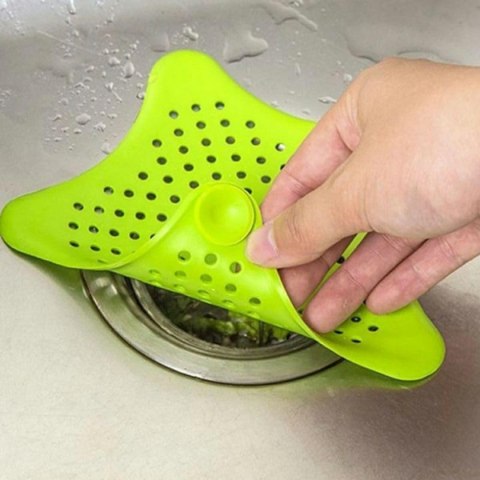 DA381 Sitko silikonowe na odpływ różowe 13cm DA381 Sitko silikonowe na odpływ różowe 13cm