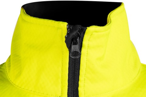 Kurtka robocza ostrzegawcza Softshell, żółta, rozmiar XXXL Kurtka robocza ostrzegawcza Softshell, żółta, rozmiar XXXL