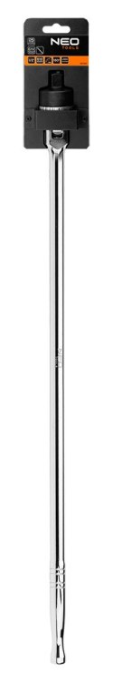 Pokrętło 1/2" z przegubem i grzechotką, 610 mm