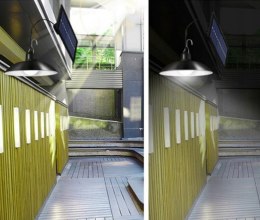 ZD53D Lampa żyrandol solarny ogrodowy