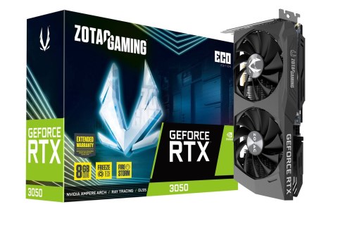 Karta graficzna ZOTAC GAMING GEFORCE RTX 3050 ECO 8GB GDDR6 Karta graficzna ZOTAC GAMING GEFORCE RTX 3050 ECO 8GB GDDR6
