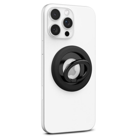 Spigen Nano Pop MagSafe Phone Ring - Magnetyczny uchwyt na palec z funkcją podstawki (Black Sesame) Spigen Nano Pop MagSafe Phone Ring - Magnetyczny uchwyt na palec z funkcją podstawki (Black Sesame)