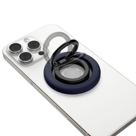 Spigen Nano Pop MagSafe Phone Ring - Magnetyczny uchwyt na palec z funkcją podstawki (Bluberry Navy) Spigen Nano Pop MagSafe Phone Ring - Magnetyczny uchwyt na palec z funkcją podstawki (Bluberry Navy)