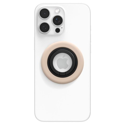 Spigen Nano Pop MagSafe Phone Ring - Magnetyczny uchwyt na palec z funkcją podstawki (Coconut Beige) Spigen Nano Pop MagSafe Phone Ring - Magnetyczny uchwyt na palec z funkcją podstawki (Coconut Beige)