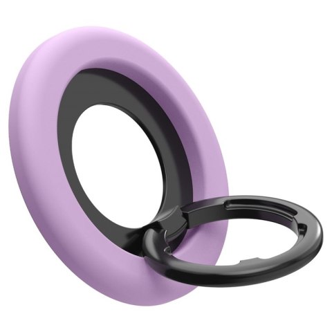 Spigen Nano Pop MagSafe Phone Ring - Magnetyczny uchwyt na palec z funkcją podstawki (Grape Purple) Spigen Nano Pop MagSafe Phone Ring - Magnetyczny uchwyt na palec z funkcją podstawki (Grape Purple)