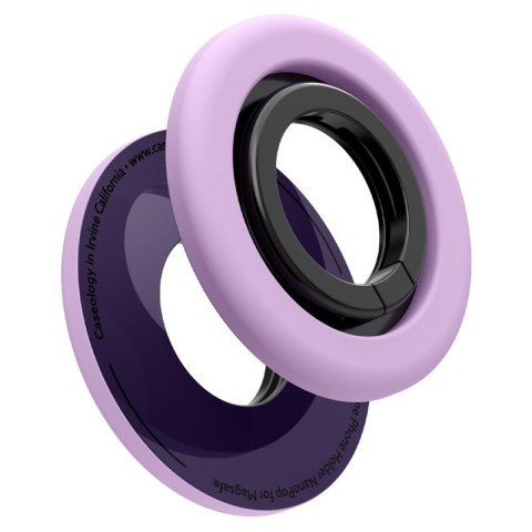 Spigen Nano Pop MagSafe Phone Ring - Magnetyczny uchwyt na palec z funkcją podstawki (Grape Purple) Spigen Nano Pop MagSafe Phone Ring - Magnetyczny uchwyt na palec z funkcją podstawki (Grape Purple)