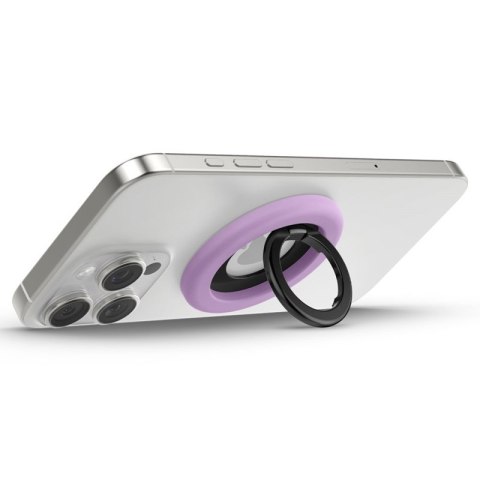 Spigen Nano Pop MagSafe Phone Ring - Magnetyczny uchwyt na palec z funkcją podstawki (Grape Purple) Spigen Nano Pop MagSafe Phone Ring - Magnetyczny uchwyt na palec z funkcją podstawki (Grape Purple)